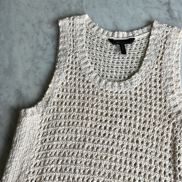 BCBG Sleeveless Knit Sweater - Picture 4 of 6